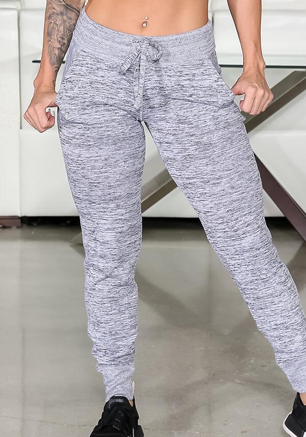 Women's Joggers - Heather Gray